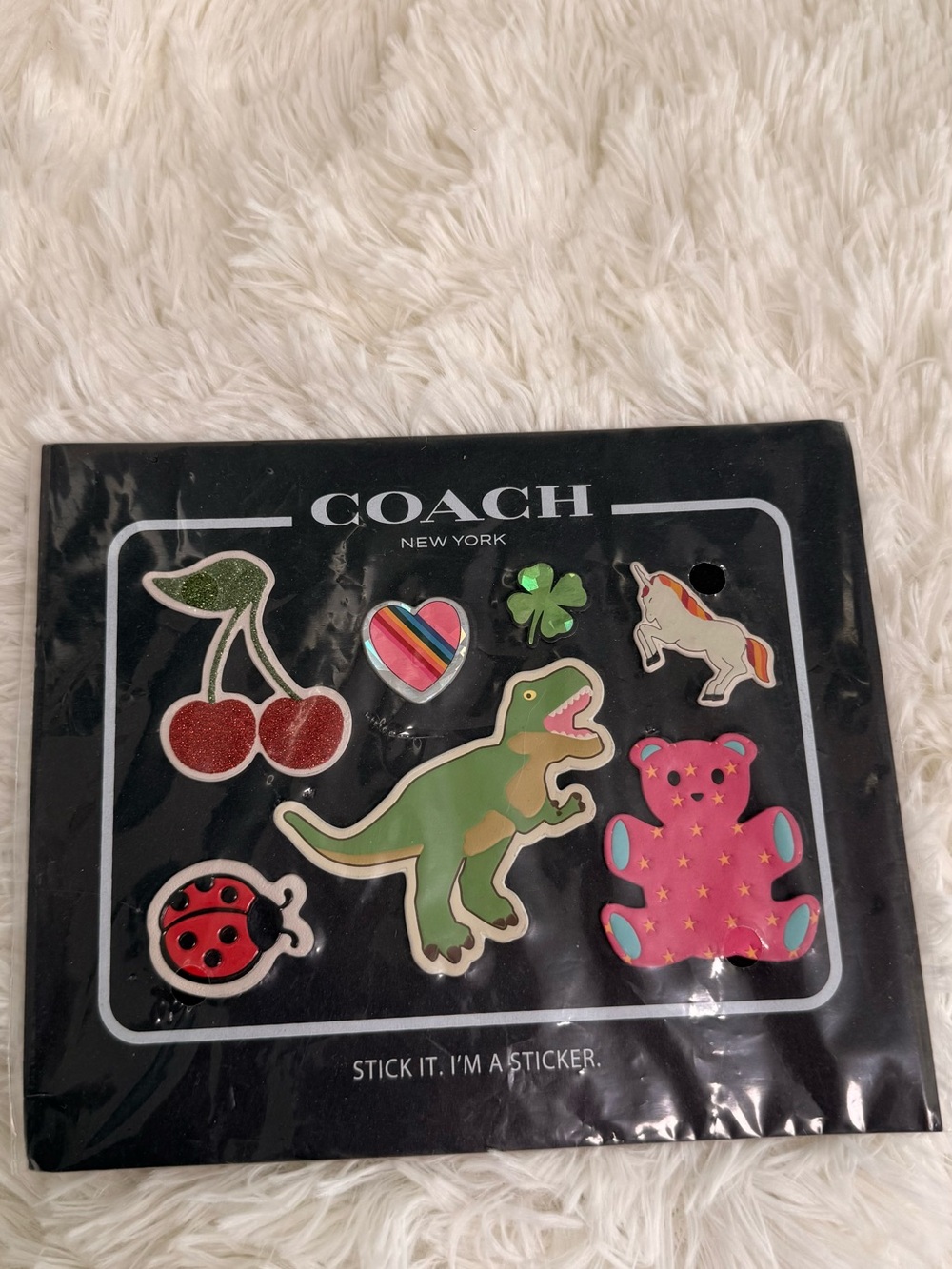 COACH Sticker Pack - Colorful Multi-Design Stickers - Picture 3 of 3